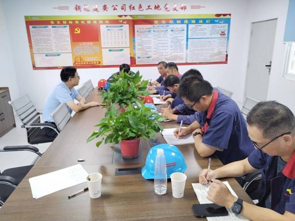 公司開展第三季度安全、環(huán)保、消防綜合檢查 