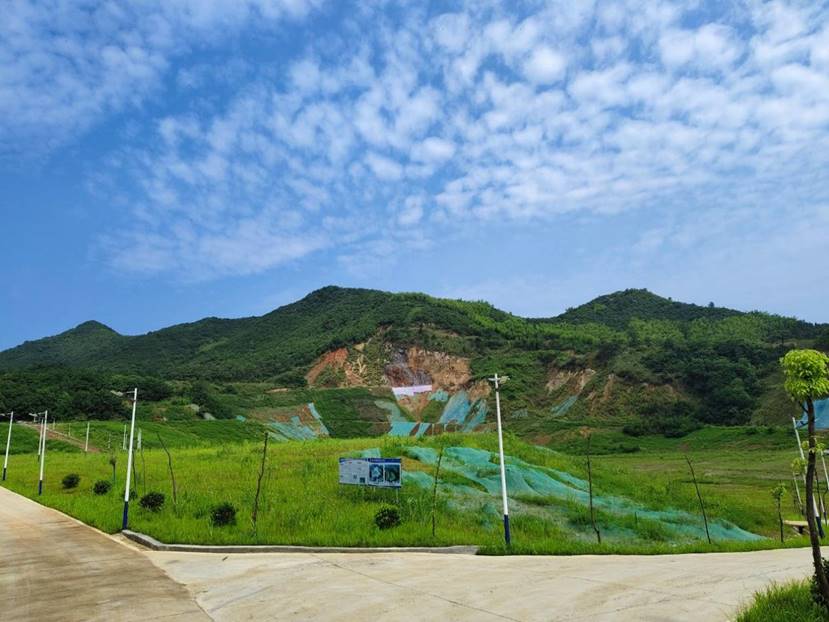 銅山、前山露天采坑復(fù)墾項(xiàng)目完成